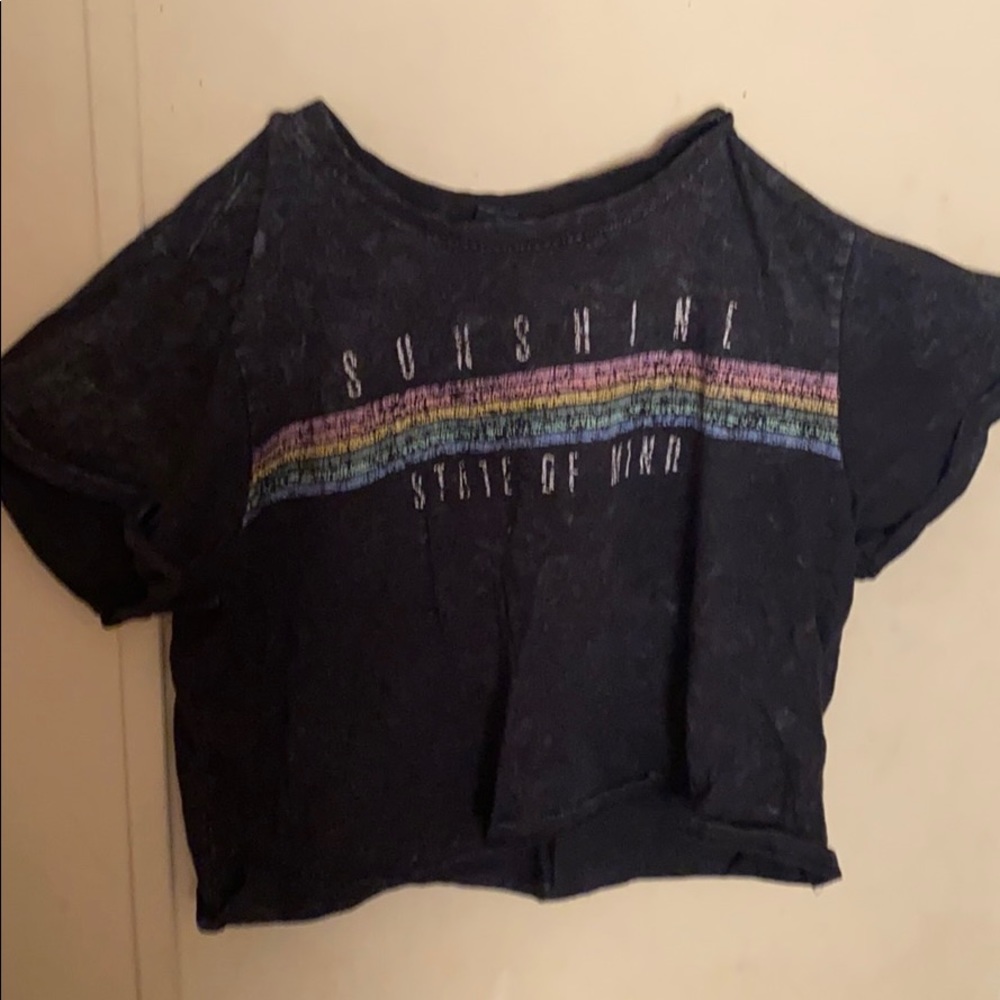 Cropped shirt